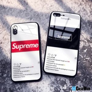 Mirror Glass Instagram SUP Logo Box iPhone Case